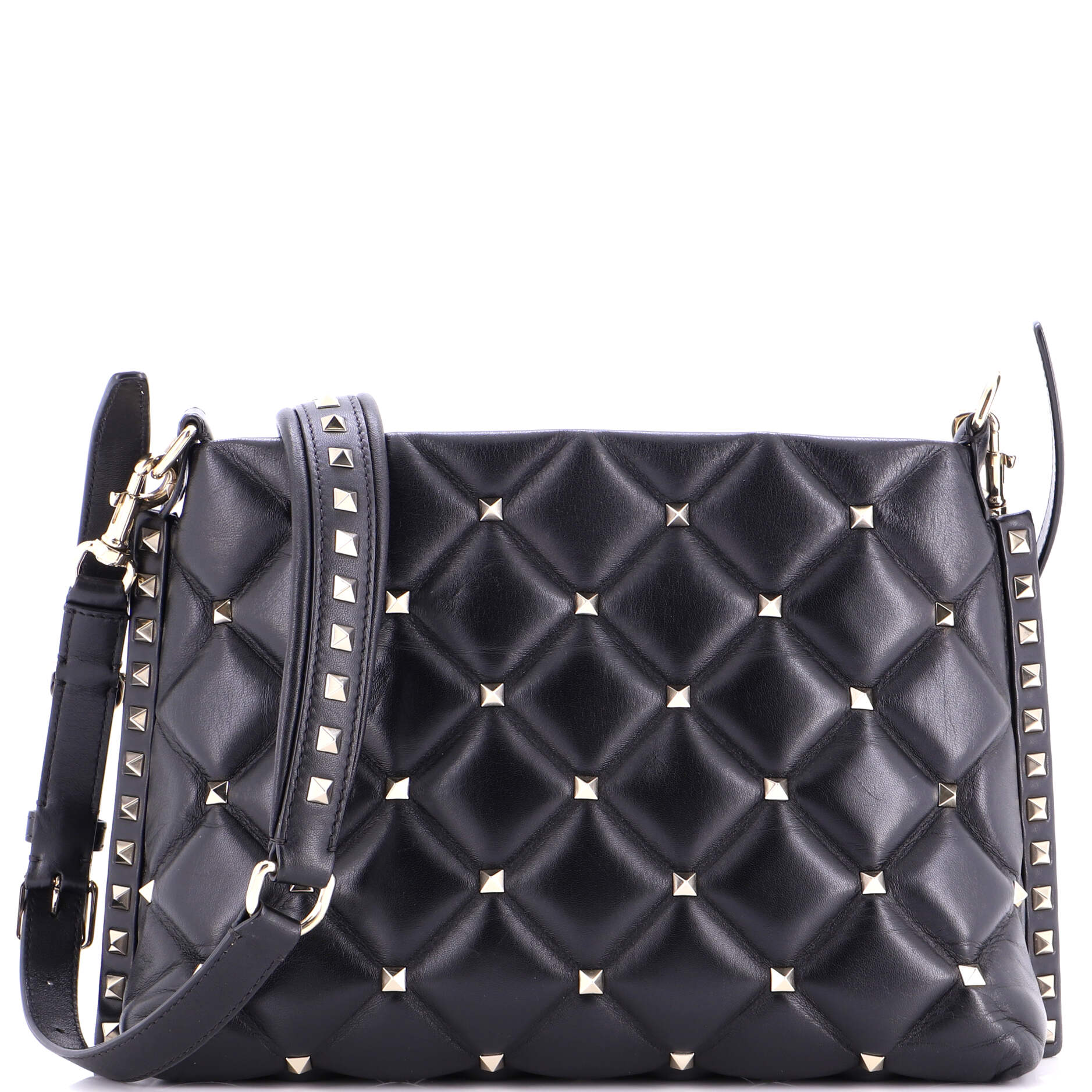 Candystud Messenger Bag Leather Large