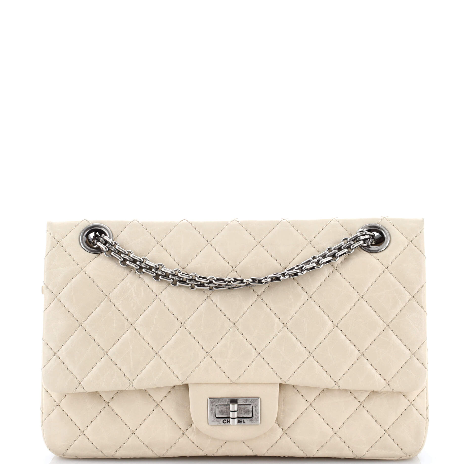 Reissue 2.55 Flap Bag Quilted Aged Calfskin 225