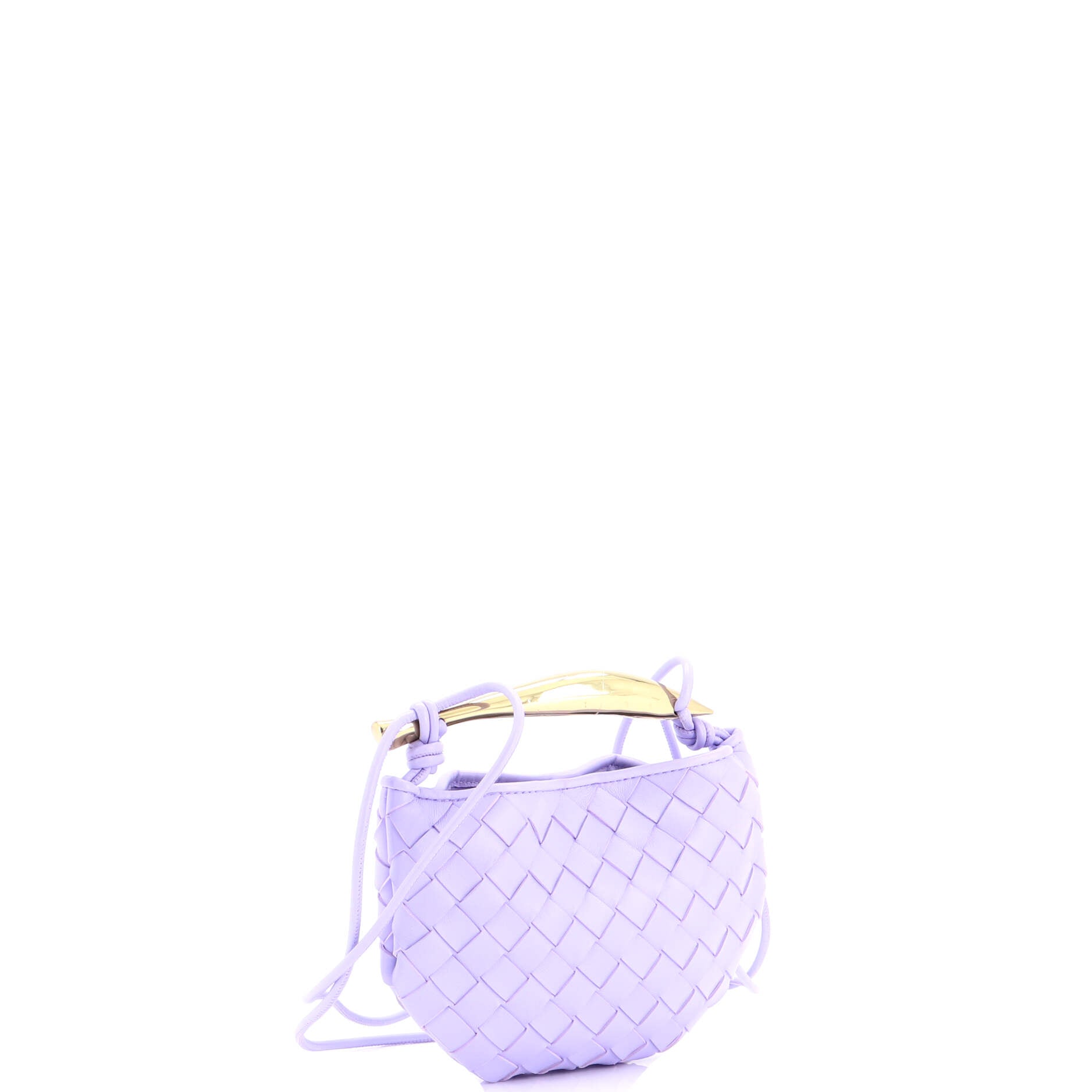 Sardine Top Handle Bag Intrecciato Nappa Mini