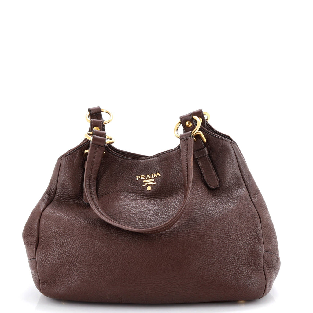 Buckle Wing Tote Vitello Daino Medium