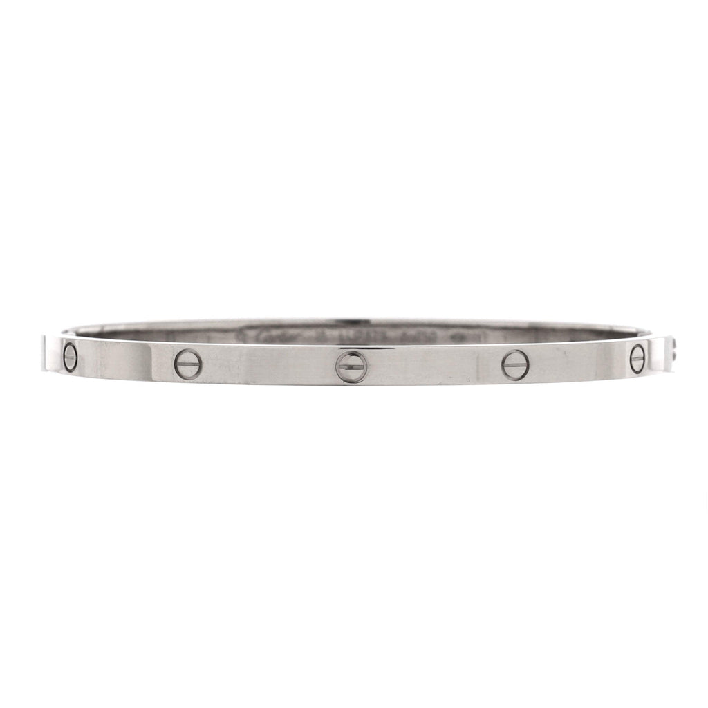 Love Bracelet 18K White Gold Small