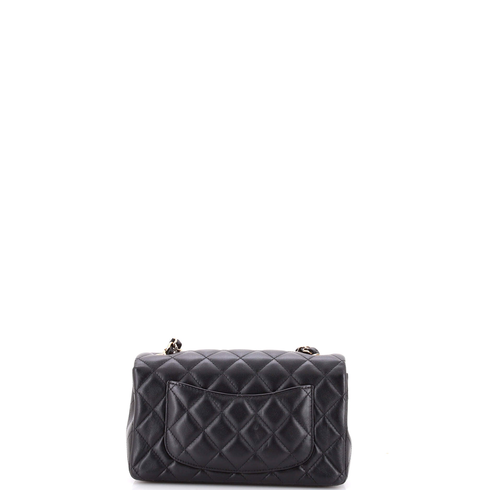 Classic Single Flap Bag Quilted Lambskin Mini