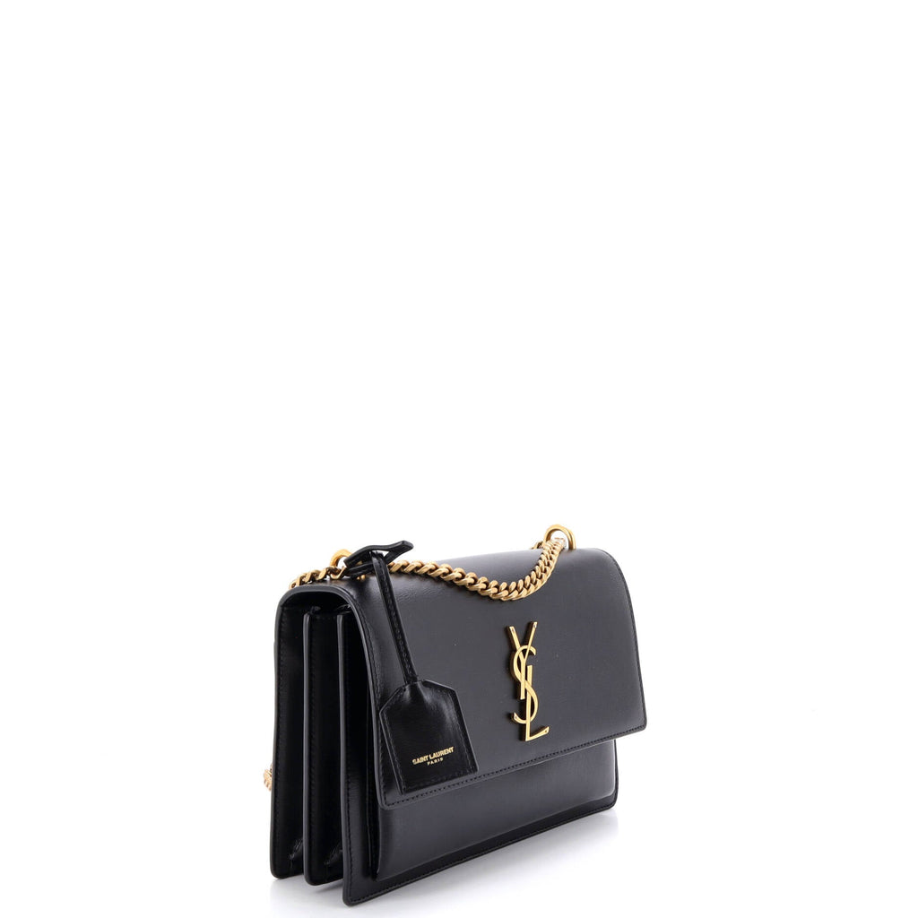 Sunset Crossbody Bag Leather Medium