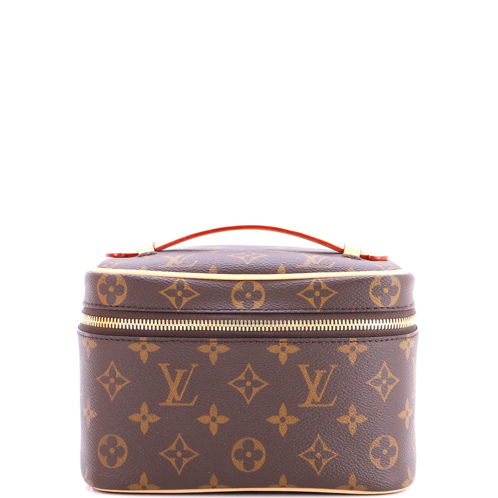Nice Vanity Case Monogram Canvas Mini