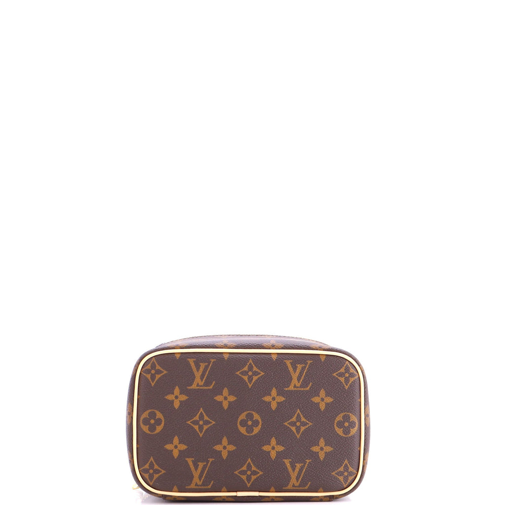 Nice Vanity Case Monogram Canvas Mini