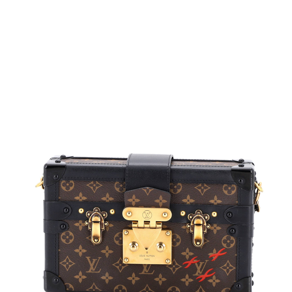 Petite Malle Handbag Monogram Canvas