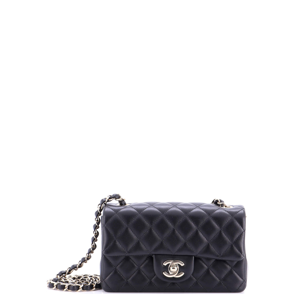 Classic Single Flap Bag Quilted Lambskin Mini