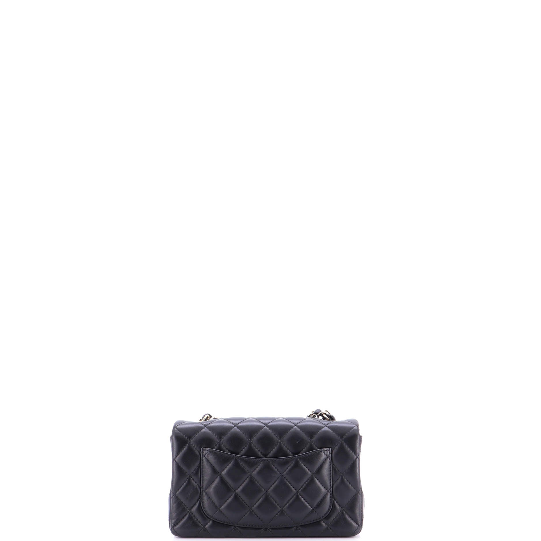 Classic Single Flap Bag Quilted Lambskin Mini