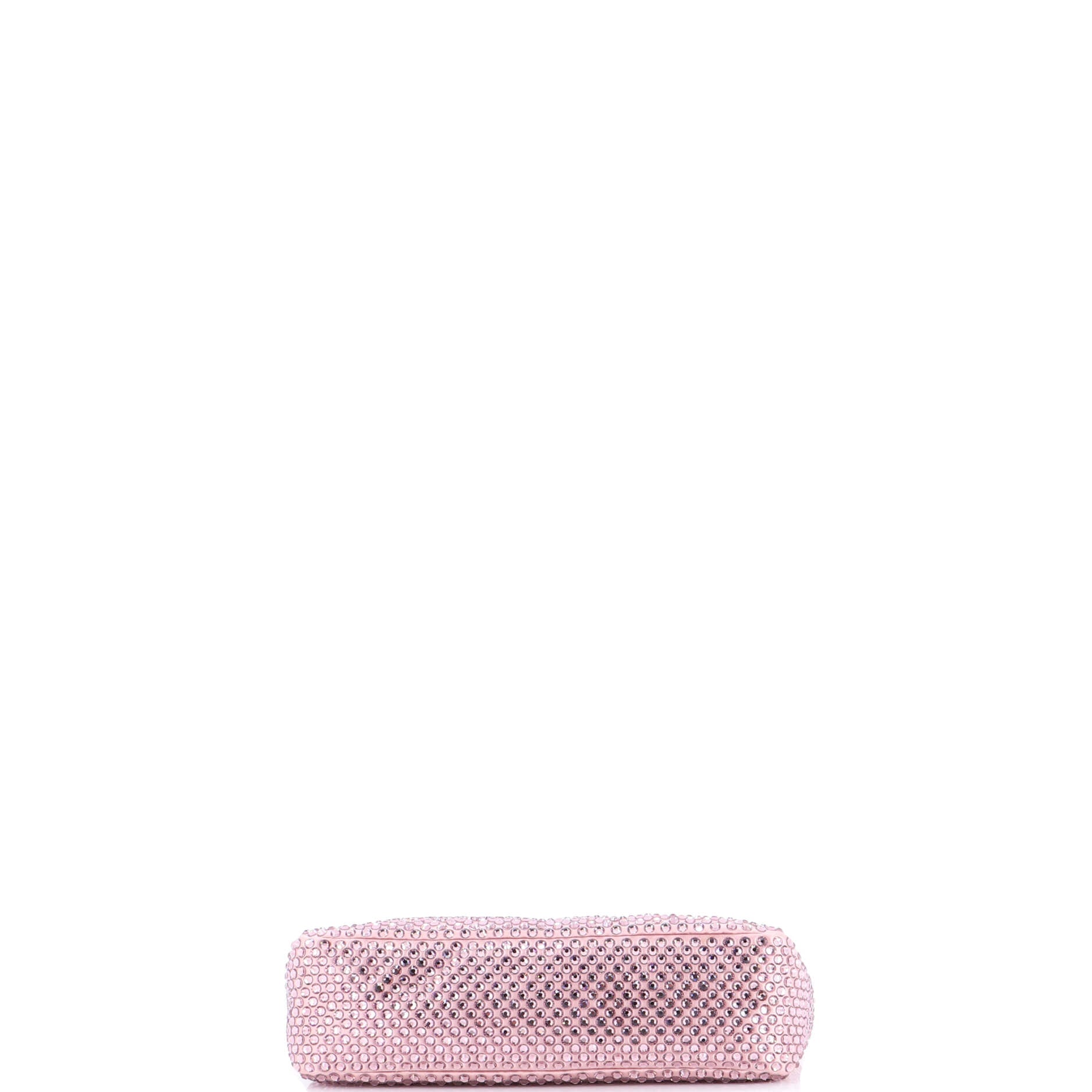 Re-Edition 2000 Hobo Crystal Embellished Satin Mini