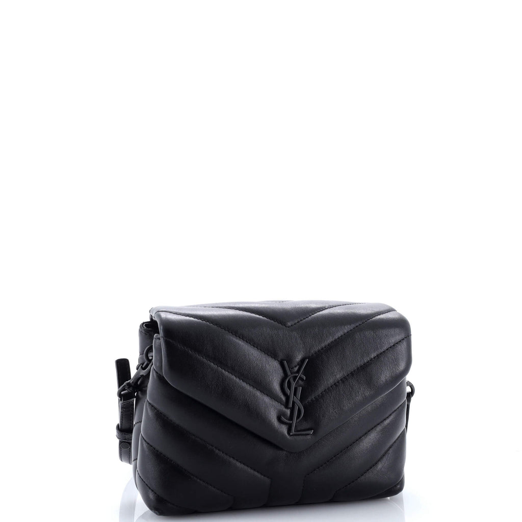 Loulou Shoulder Bag Matelasse Chevron Leather Toy