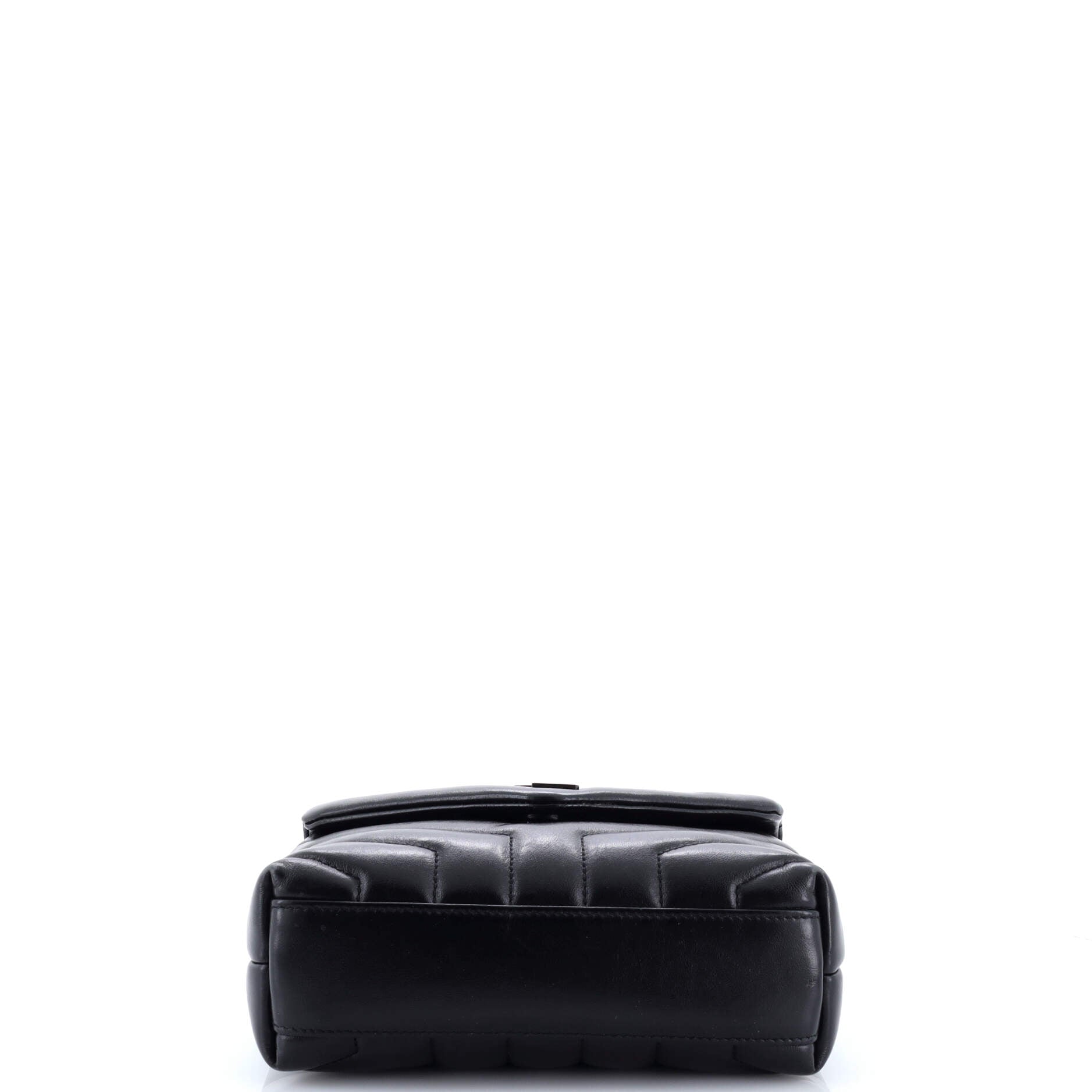 Loulou Shoulder Bag Matelasse Chevron Leather Toy