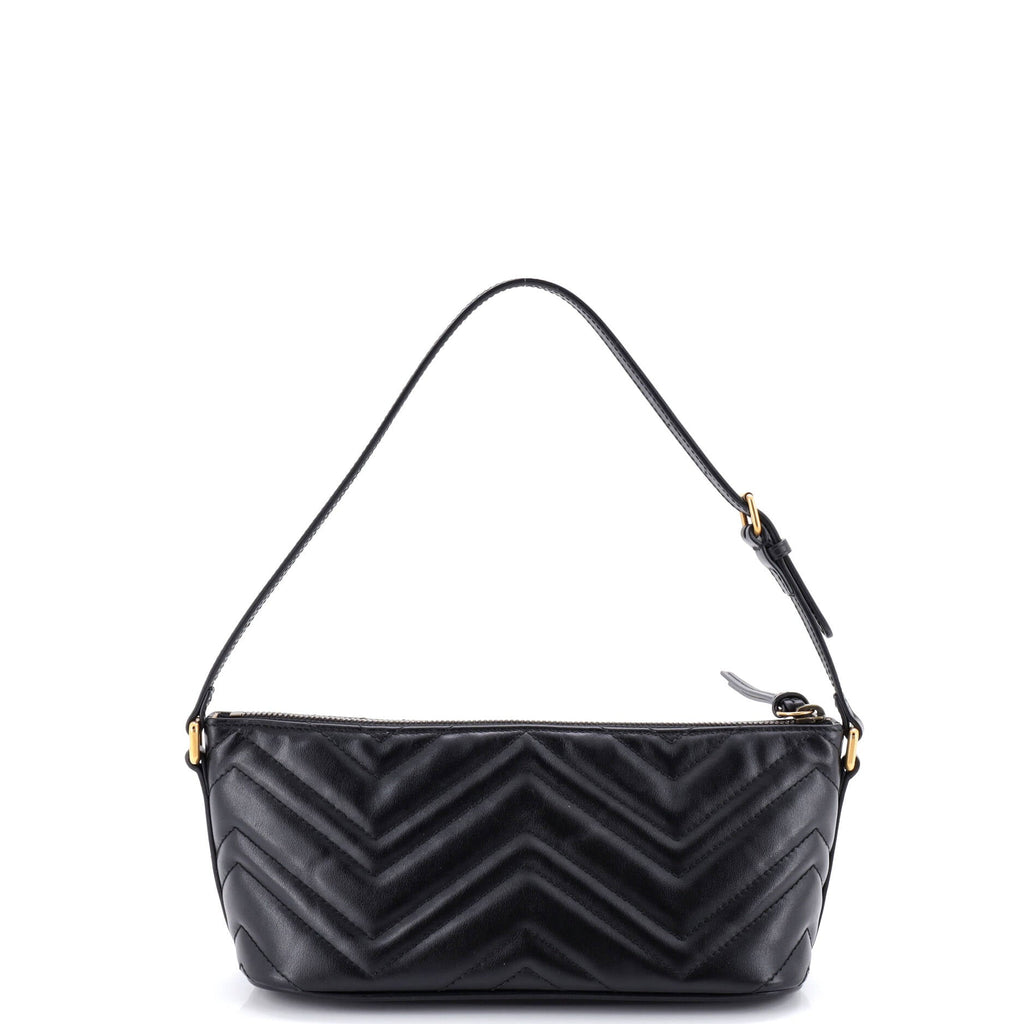 GG Marmont Pochette Shoulder Bag Matelasse Leather Small
