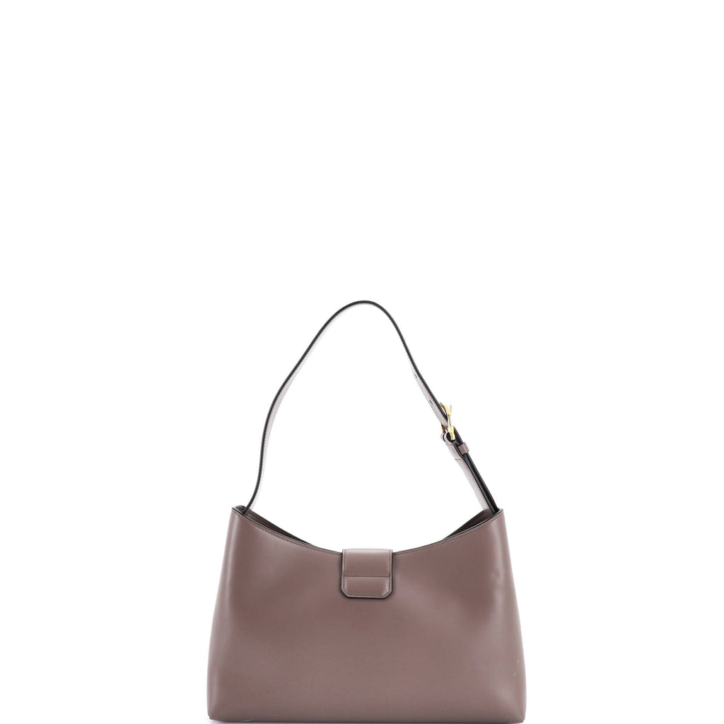 Trifolio Shoulder Bag Leather East West