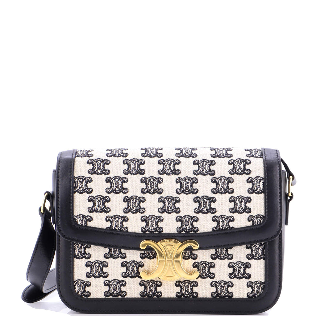 Triomphe Shoulder Bag Triomphe Canvas Medium