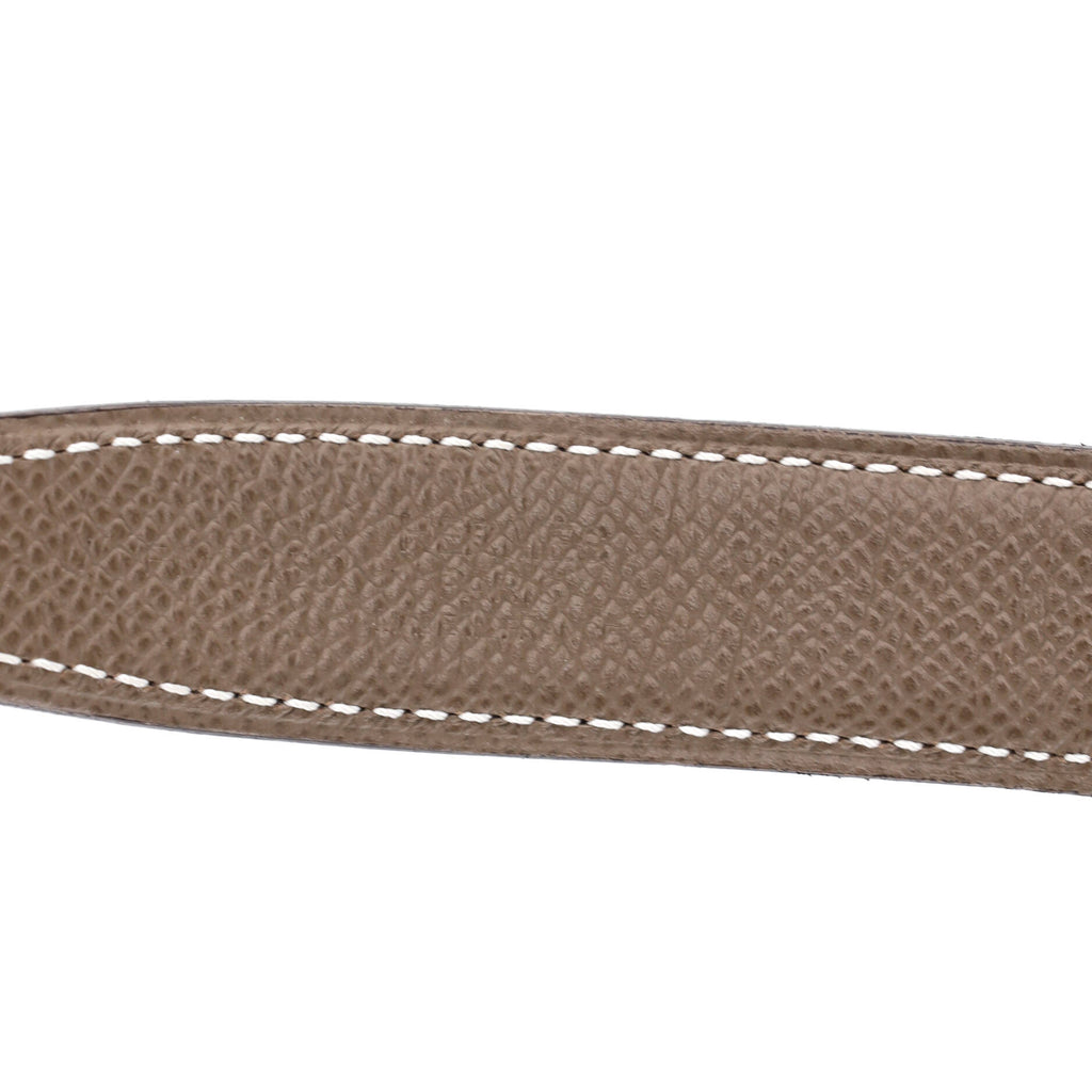 Constance Reversible Belt Leather with Guilloche Hardware Thin