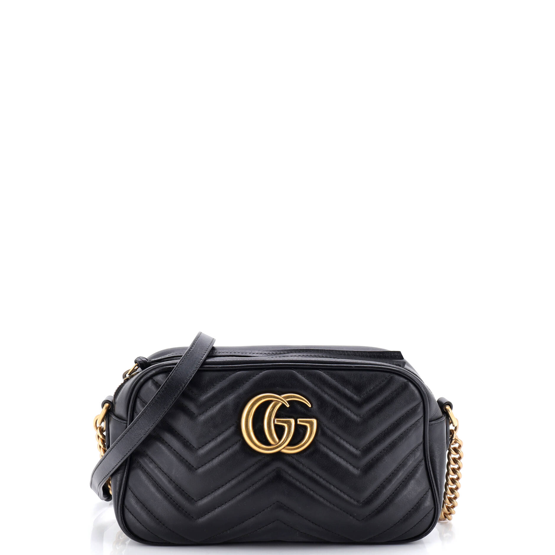 GG Marmont Shoulder Bag Matelasse Leather Small