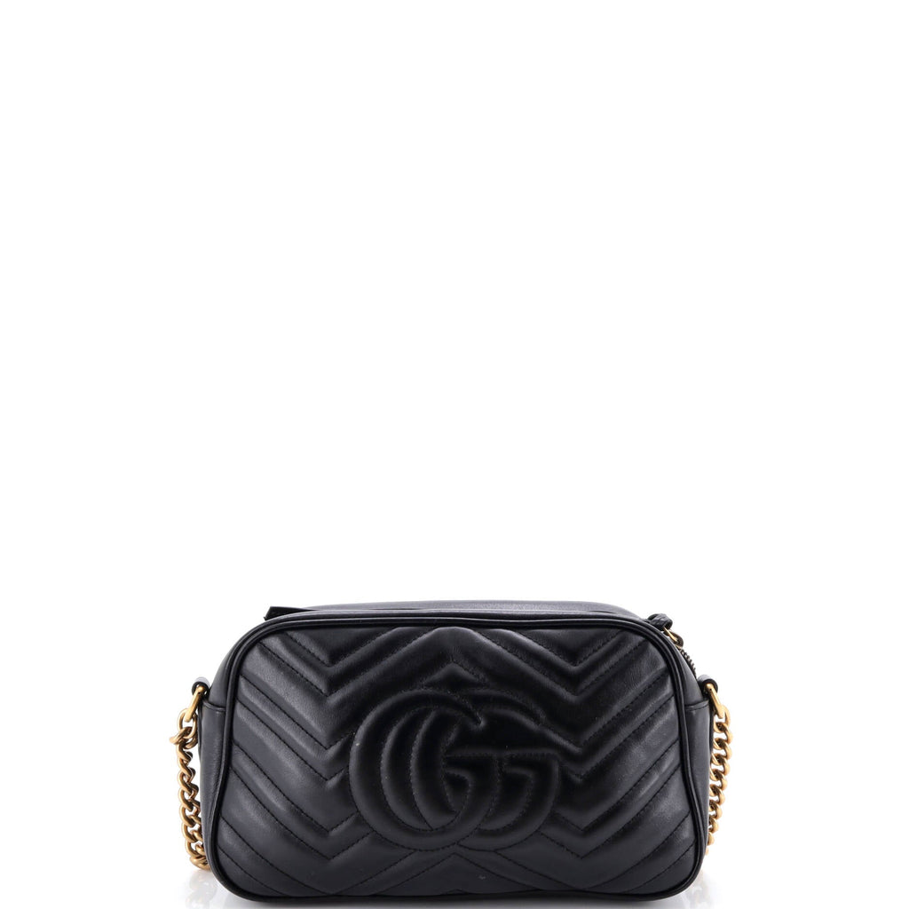 GG Marmont Shoulder Bag Matelasse Leather Small