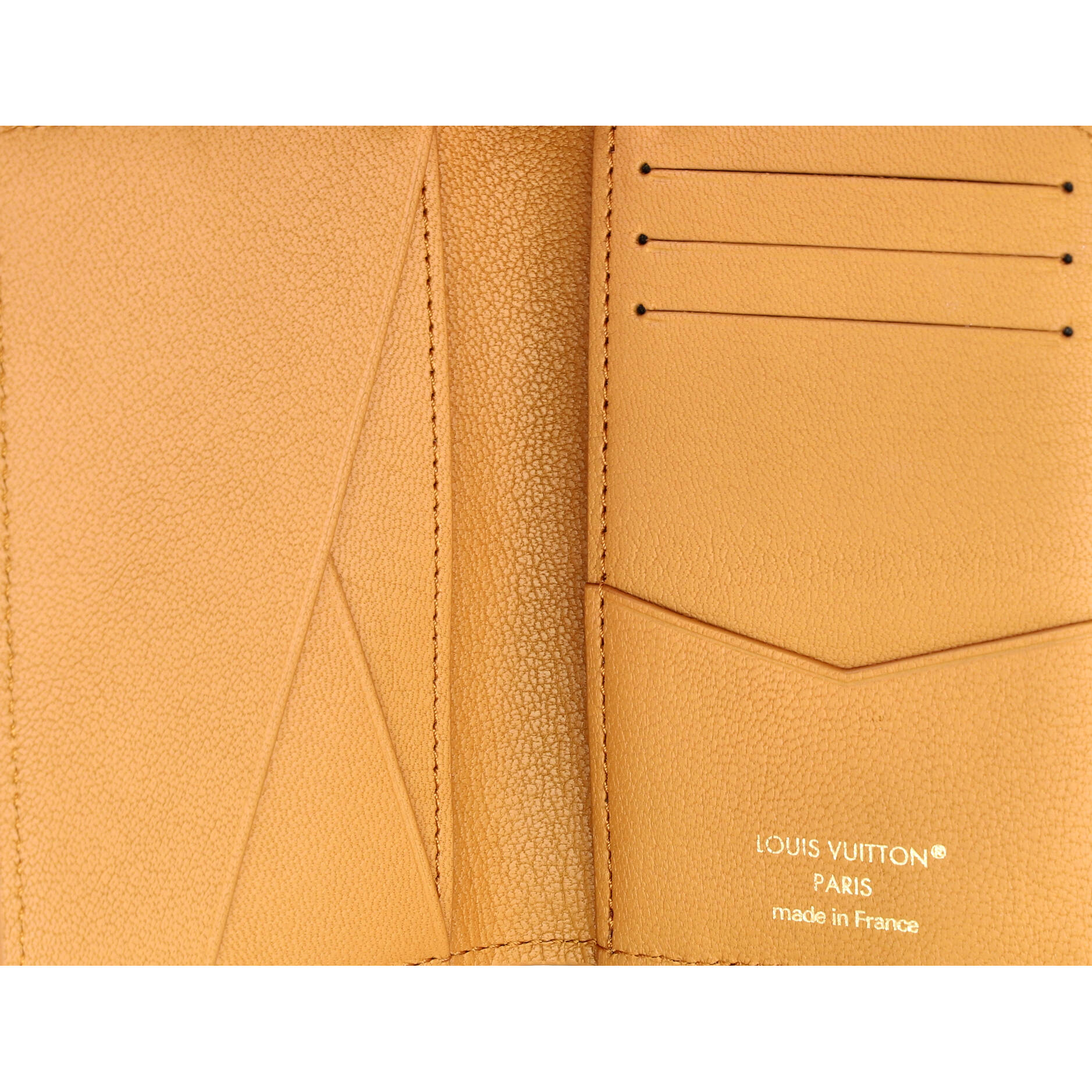 Pocket Organizer Monogram Ostrich