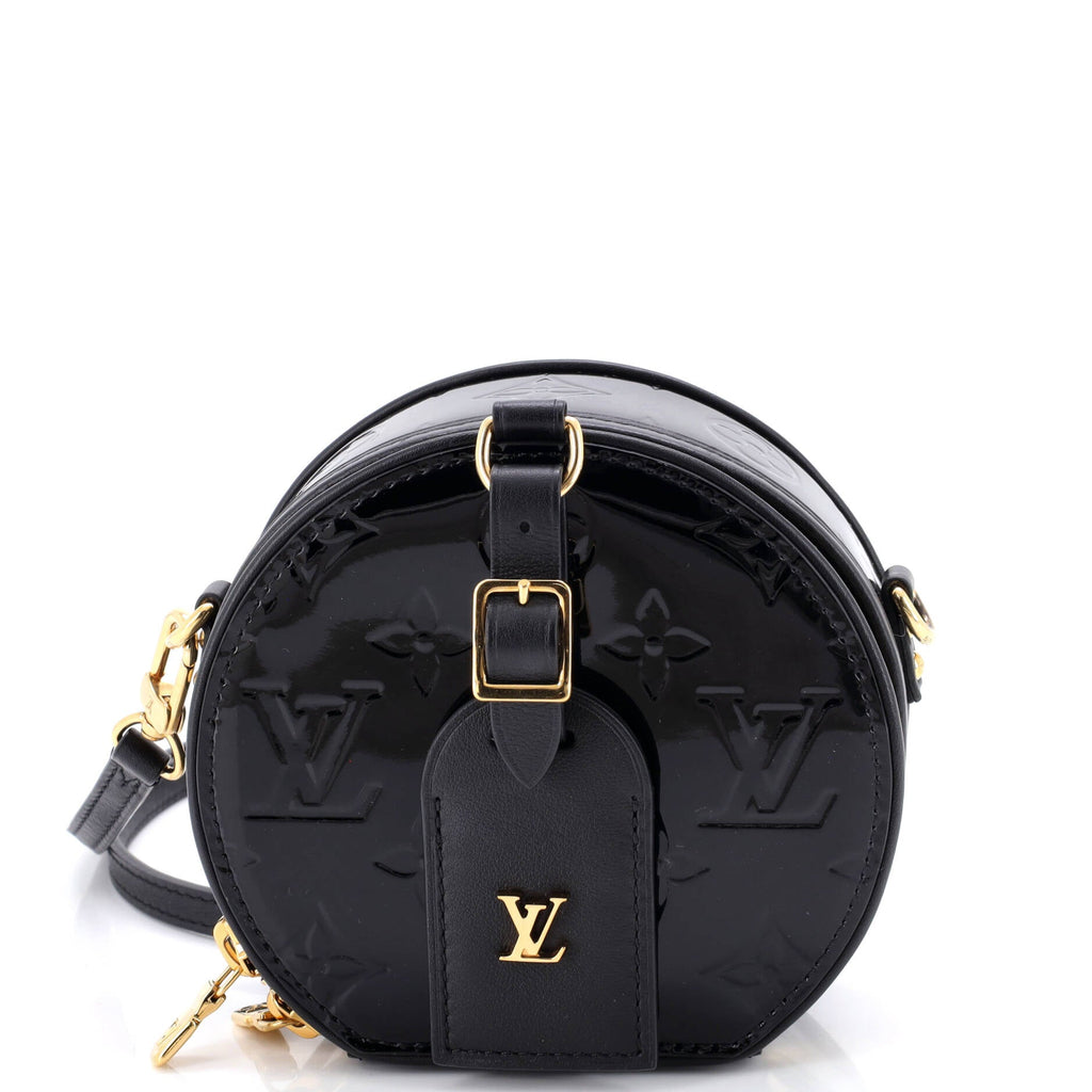 Mini Boite Chapeau Bag Monogram Vernis