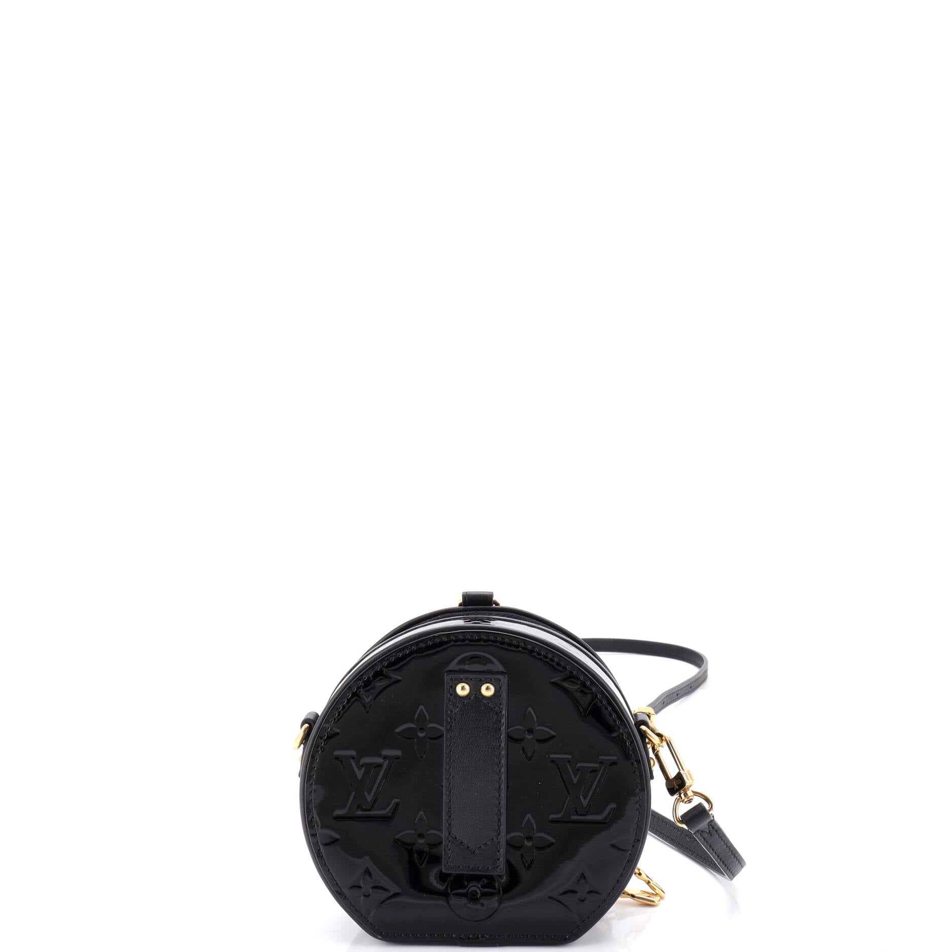 Mini Boite Chapeau Bag Monogram Vernis