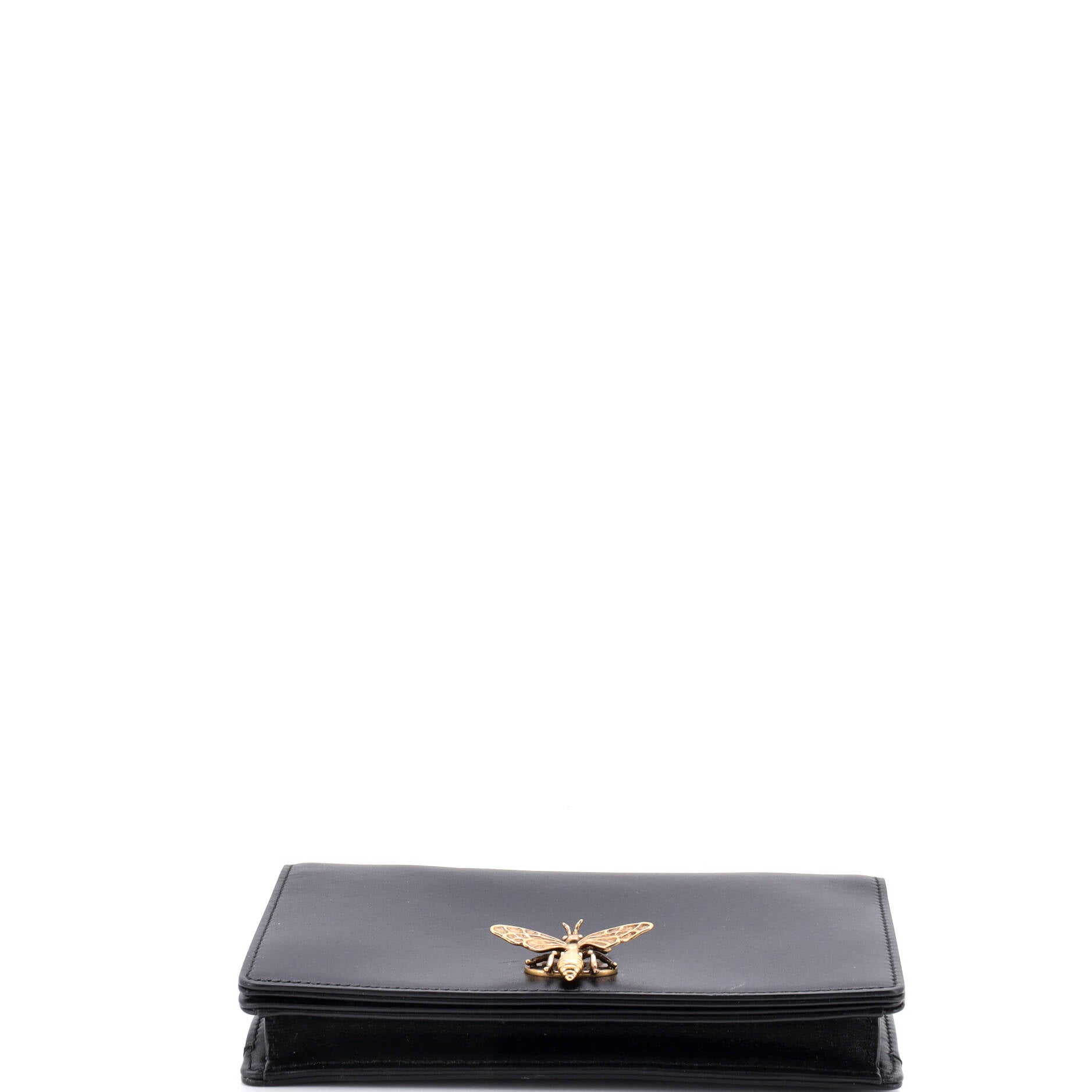 Bee Clutch Leather