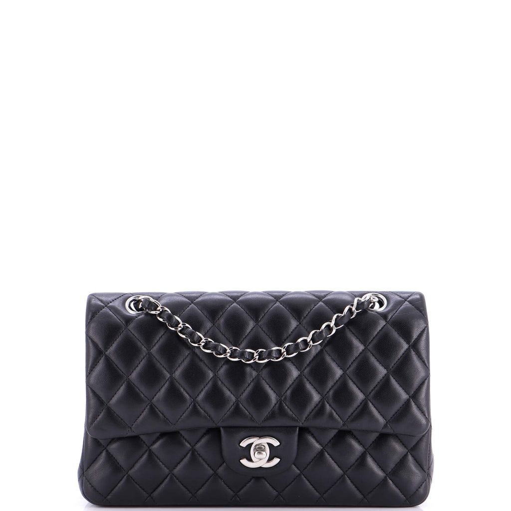 Classic Double Flap Bag Quilted Lambskin Medium