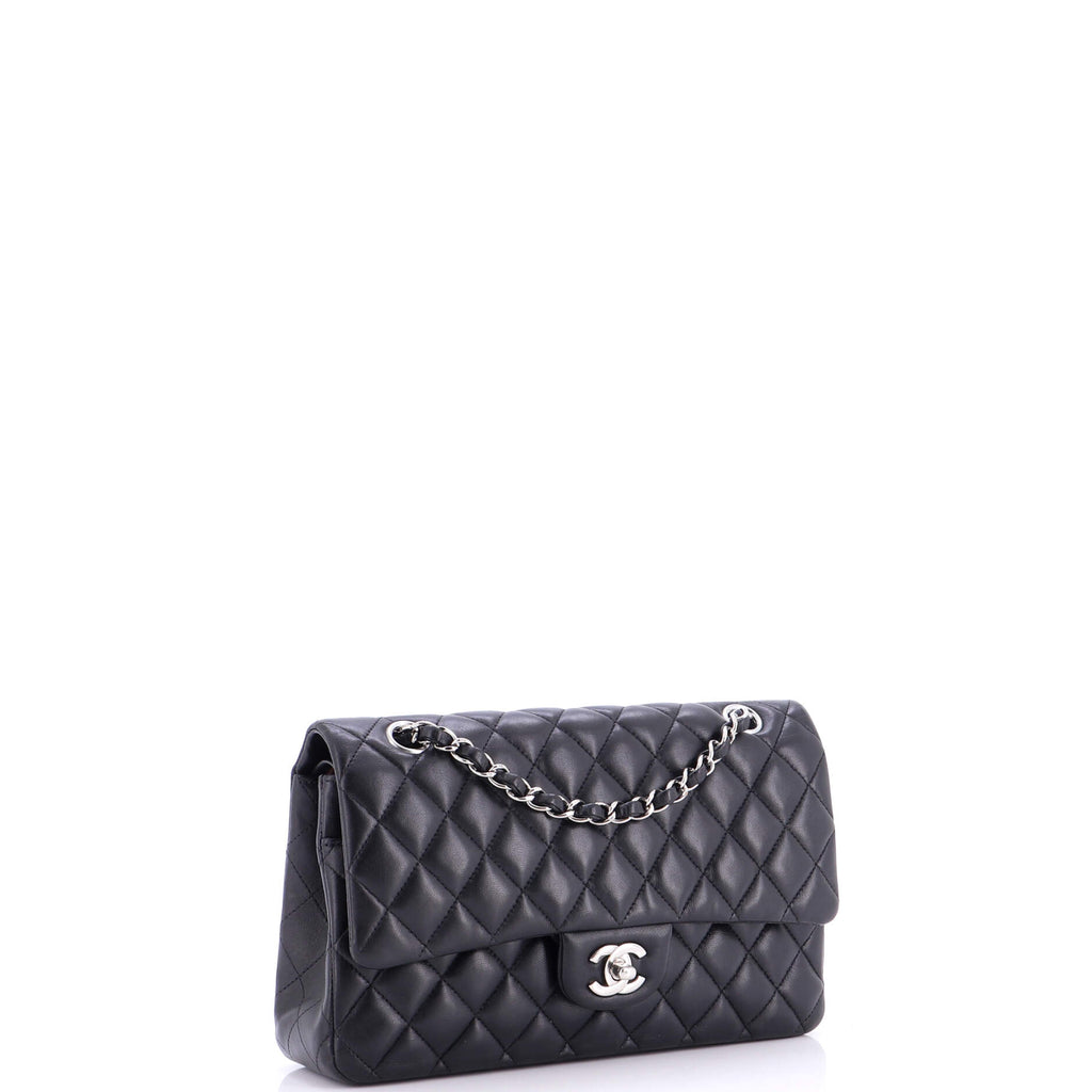 Classic Double Flap Bag Quilted Lambskin Medium