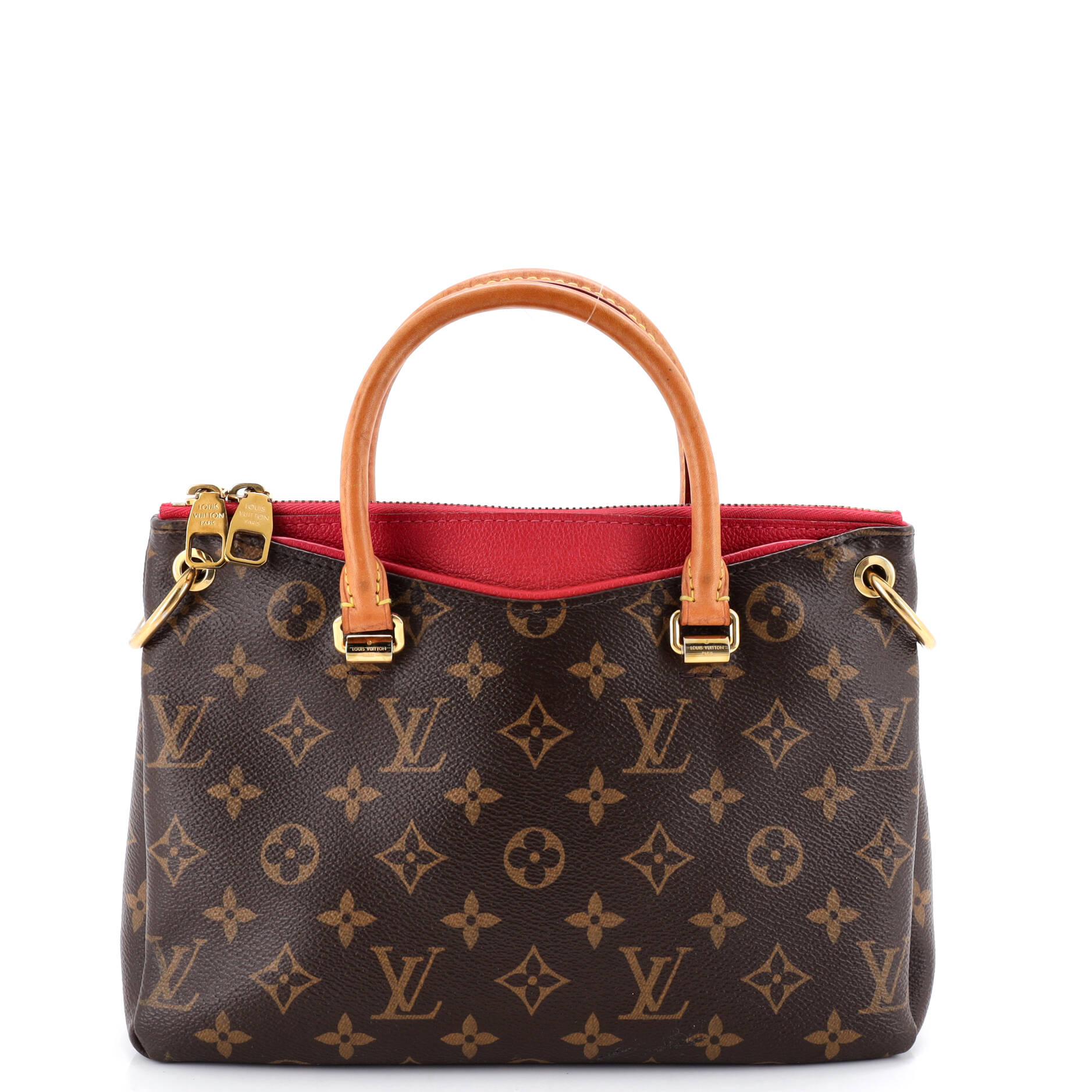 Pallas Tote Monogram Canvas with Leather BB