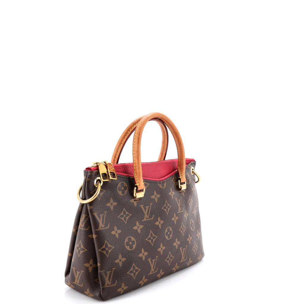 Pallas Tote Monogram Canvas with Leather BB