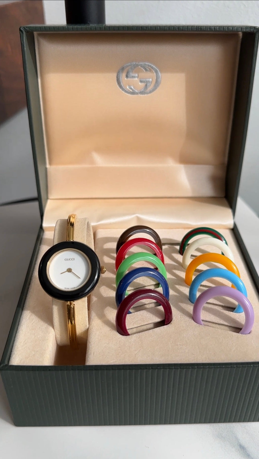 Gucci Vintage Interchangeable Bezel Bracelet Watch