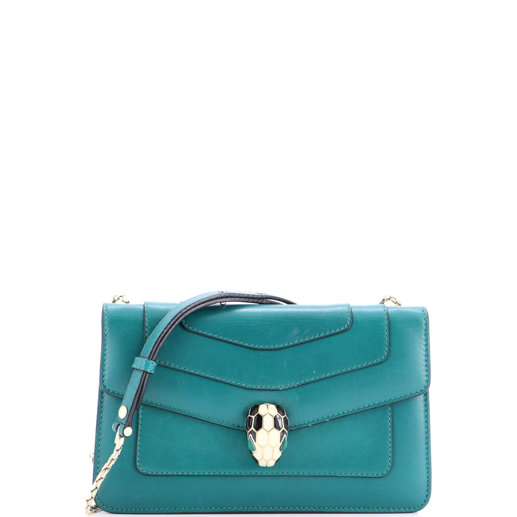 Serpenti Forever Shoulder Bag Leather Small