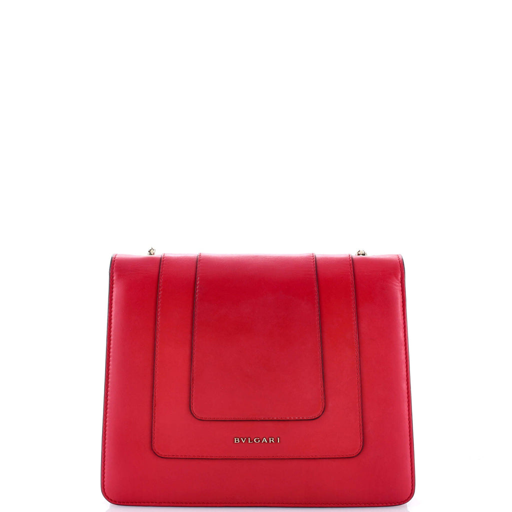 Serpenti Forever Square Shoulder Bag Leather Medium