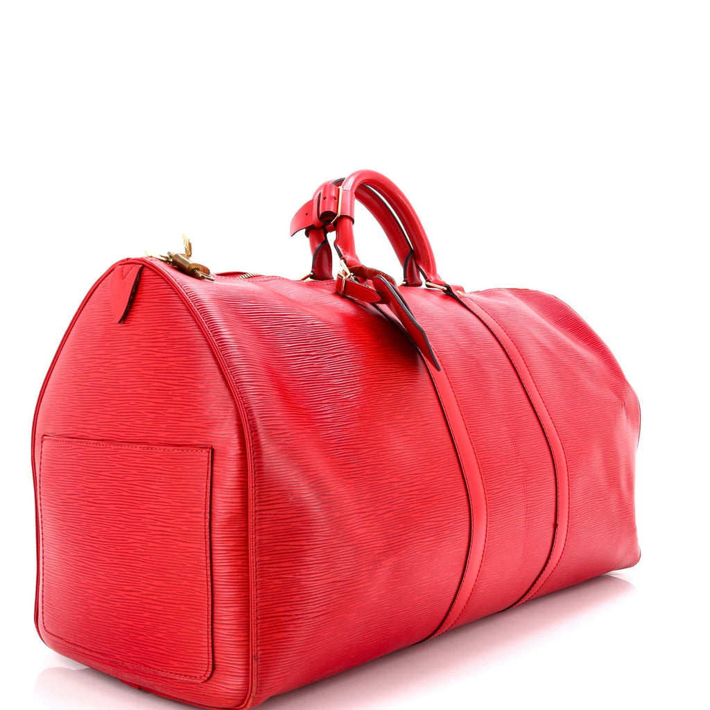 Keepall Bag Epi Leather 55