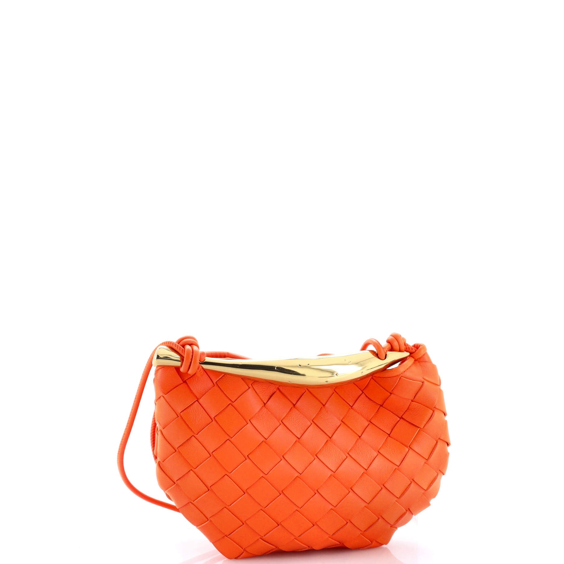 Sardine Top Handle Bag Intrecciato Nappa Mini