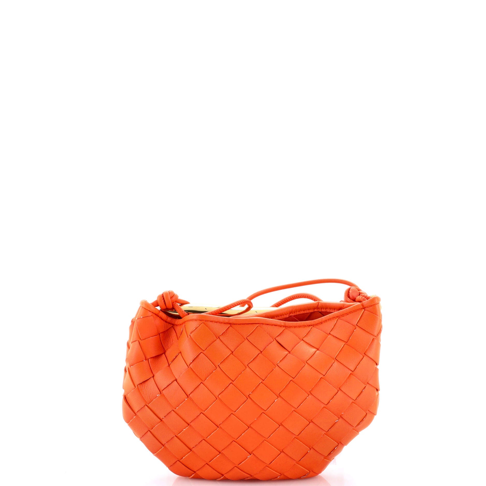 Sardine Top Handle Bag Intrecciato Nappa Mini