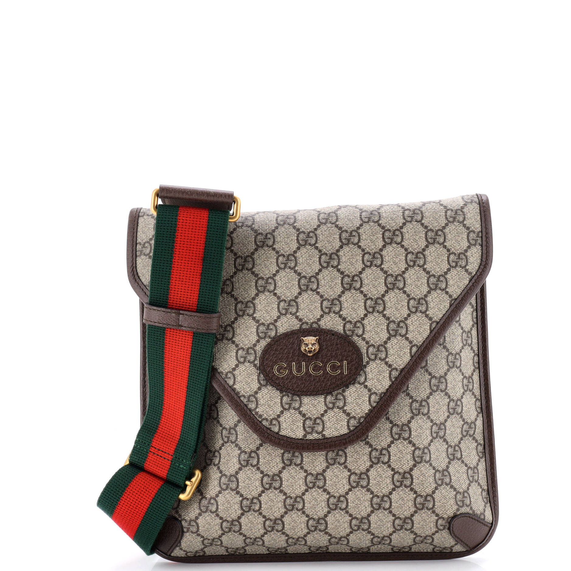 Neo Vintage Envelope Messenger GG Coated Canvas Medium