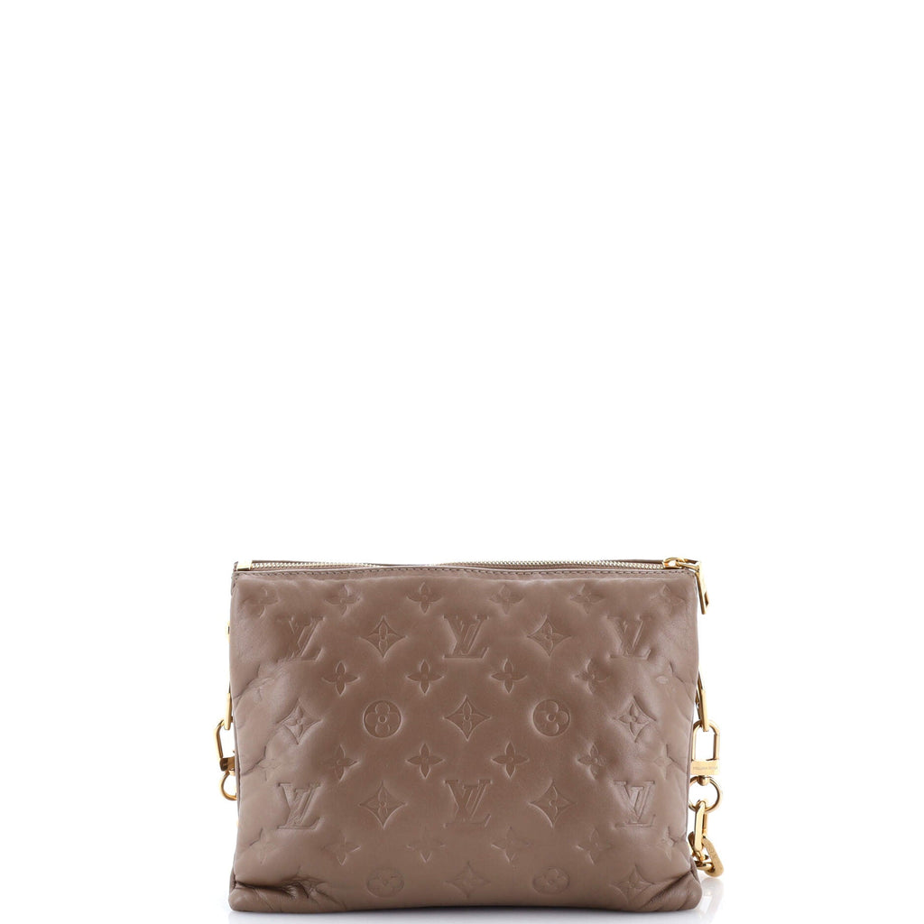Coussin Bag Monogram Embossed Lambskin PM