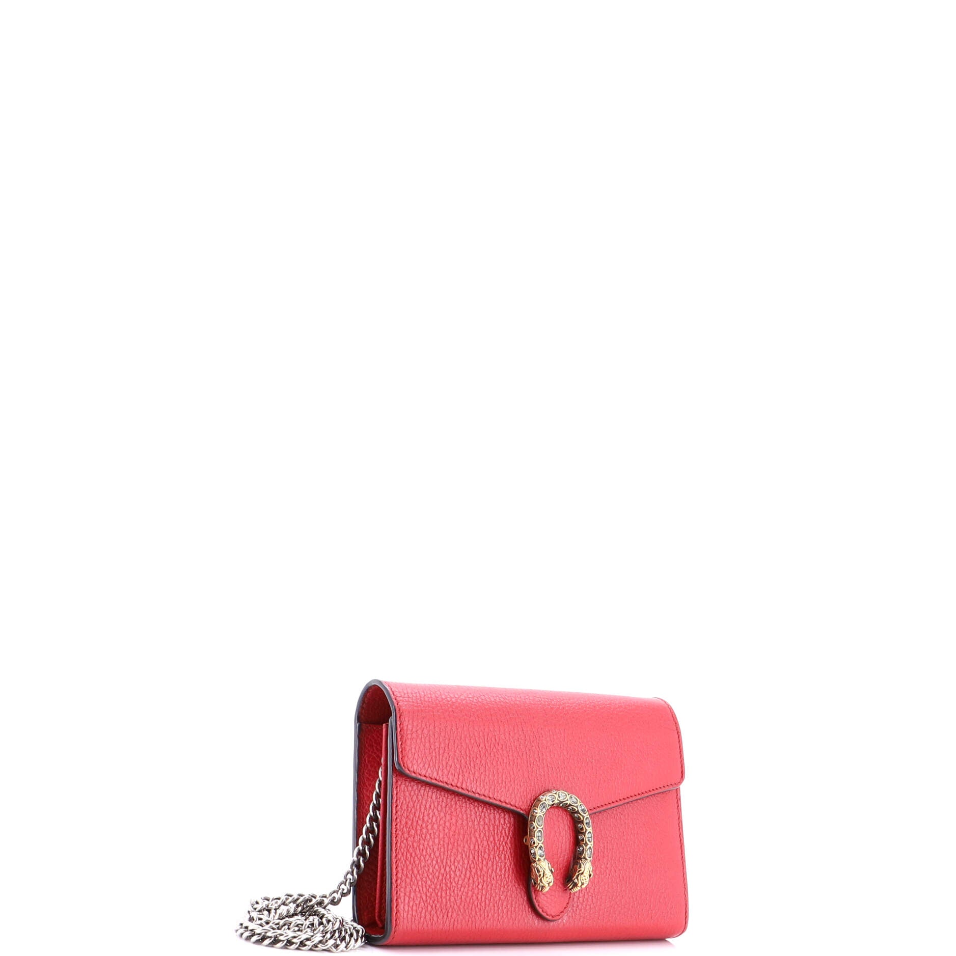 Dionysus Chain Wallet Leather with Embellished Detail Small