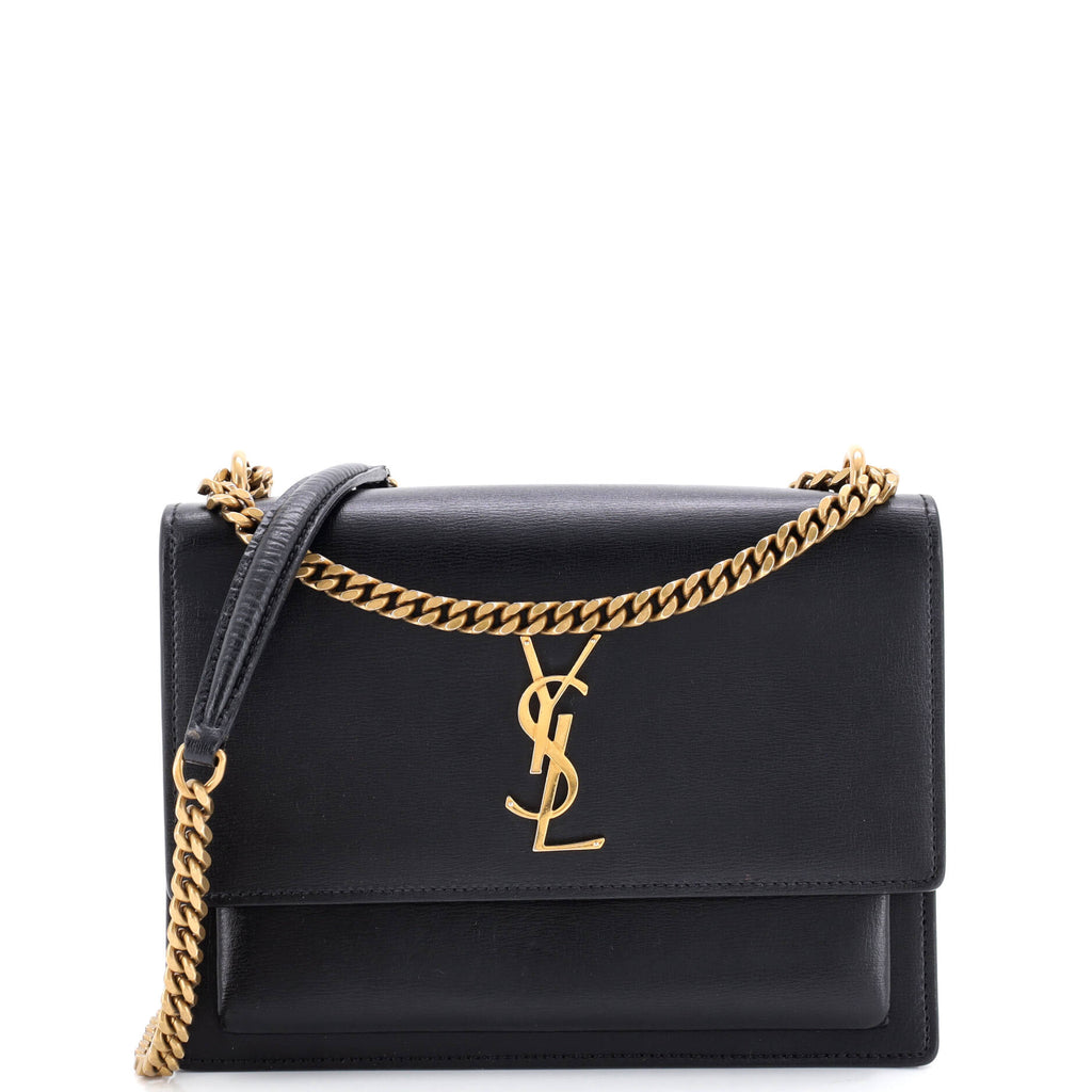 Sunset Crossbody Bag Leather Medium