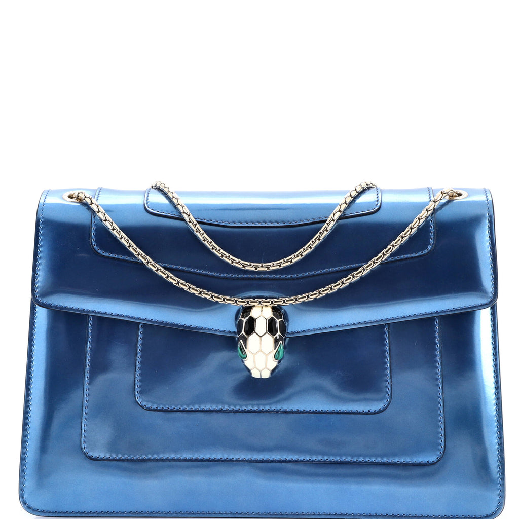 Serpenti Forever Shoulder Bag Patent Medium