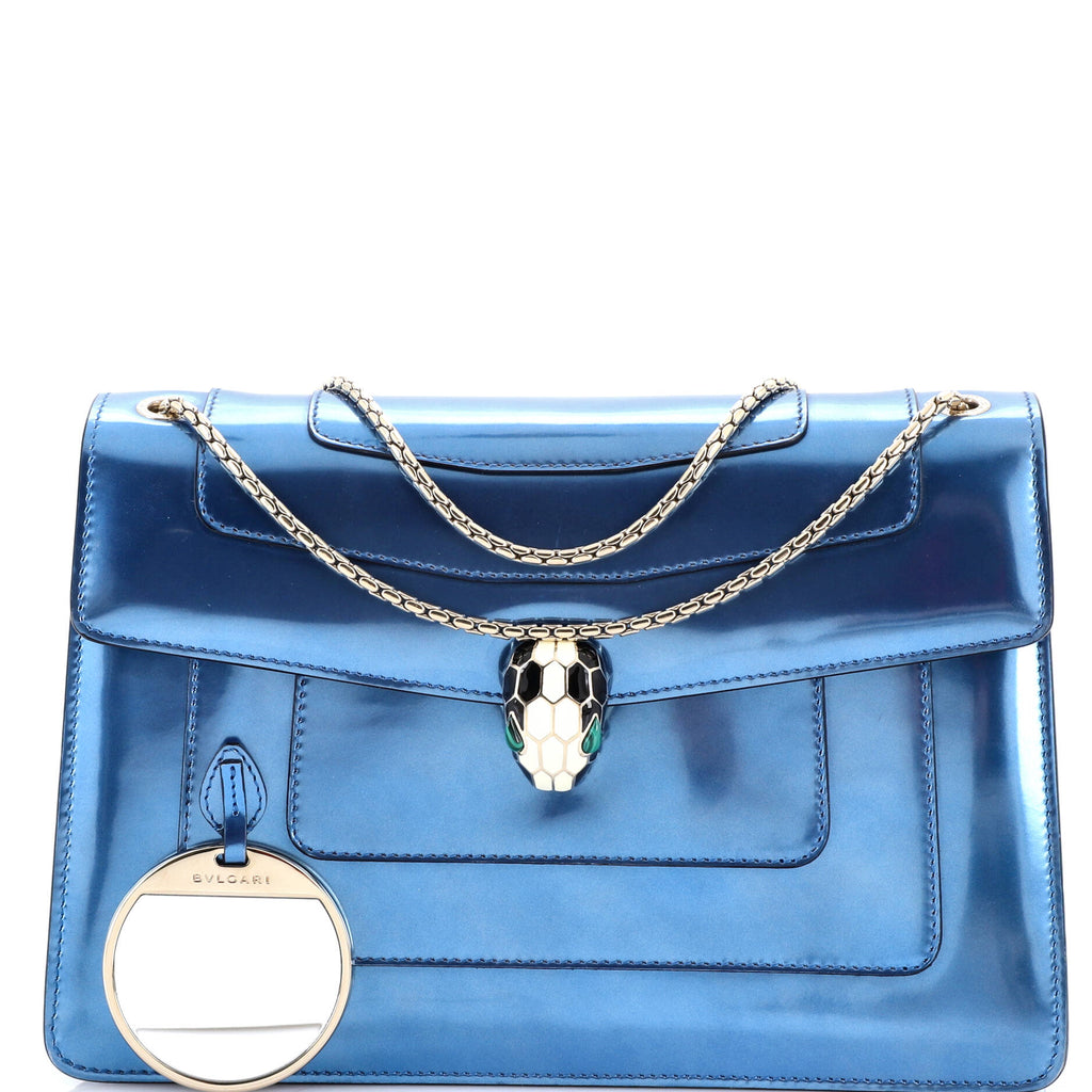 Serpenti Forever Shoulder Bag Patent Medium