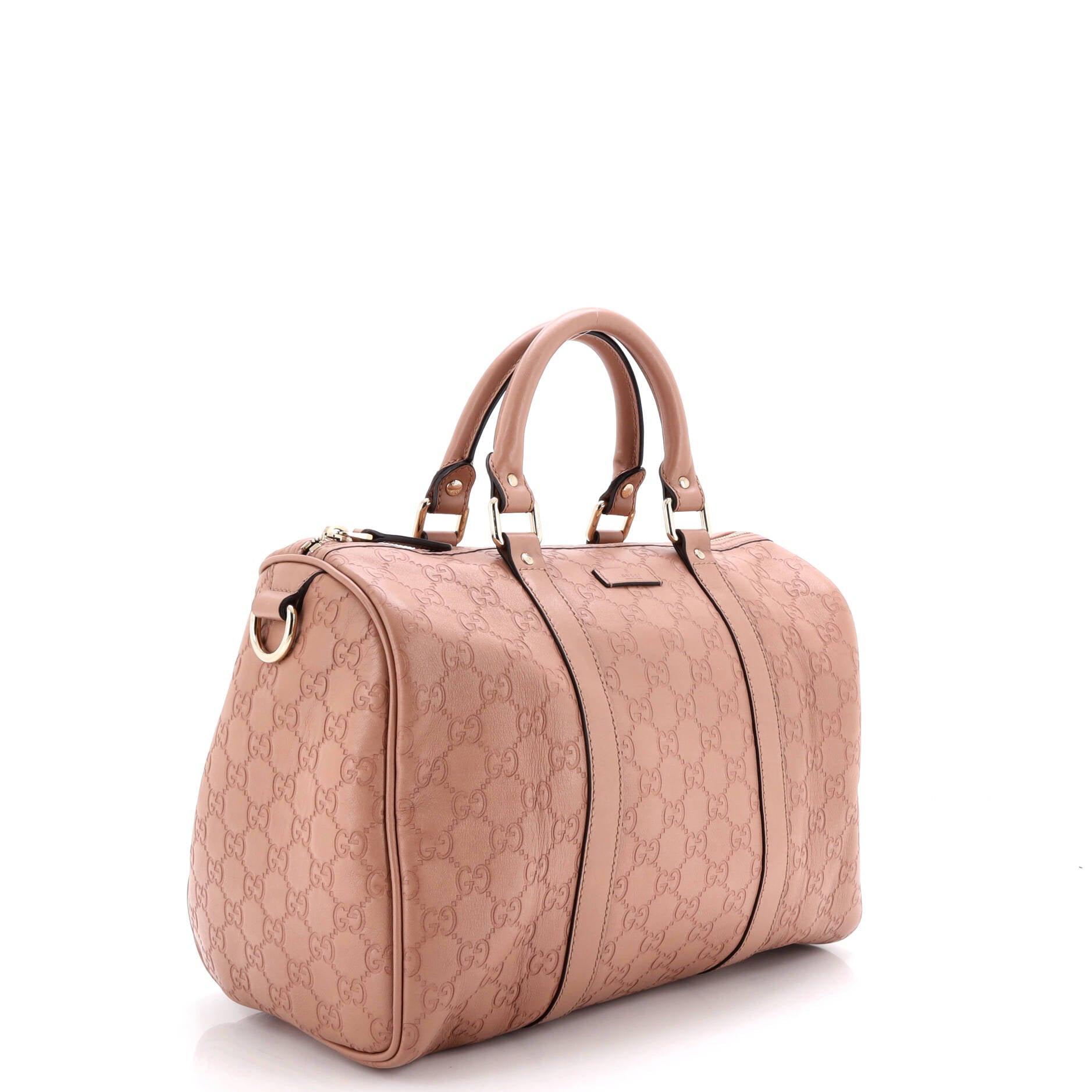 Joy Boston Bag Guccissima Leather Medium