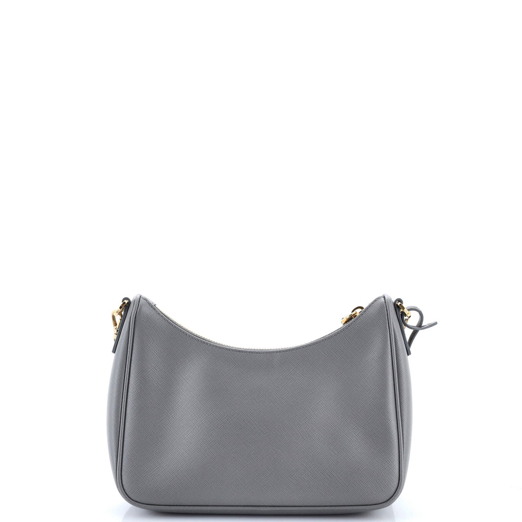 Re-Edition 2005 Shoulder Bag Saffiano Leather Small