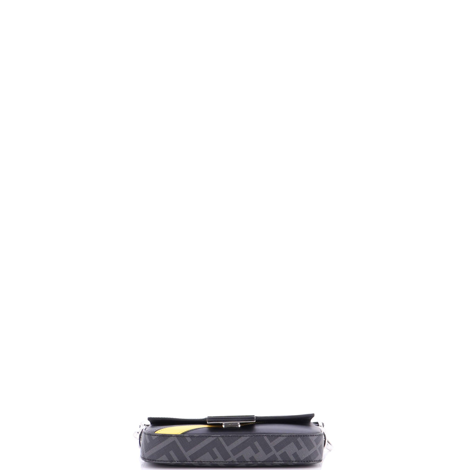 Baguette NM Bag Zucca Coated Canvas and Leather Mini