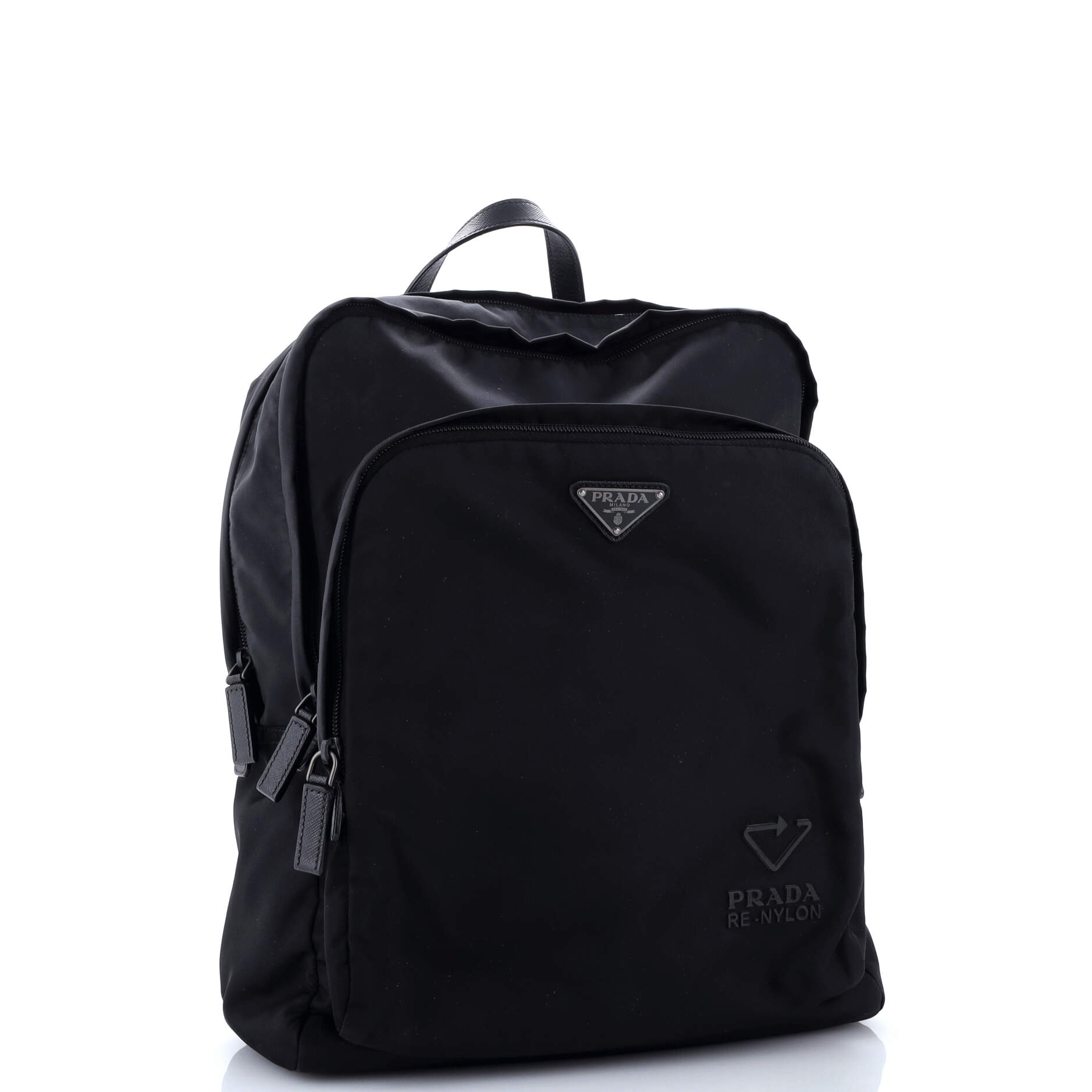 Front Pocket Zip Backpack Re-Nylon