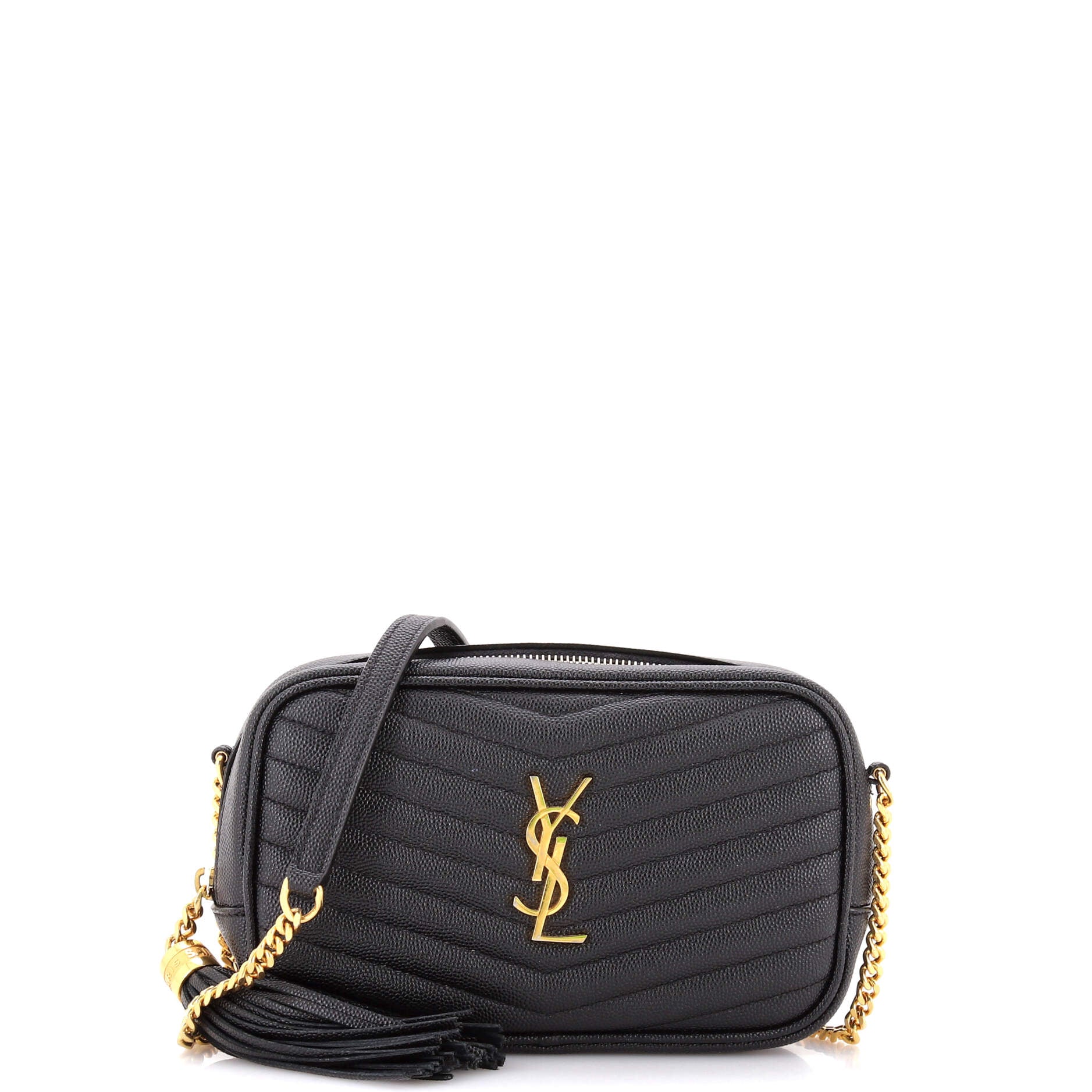 LouLou Crossbody Bag Matelasse Chevron Leather Mini