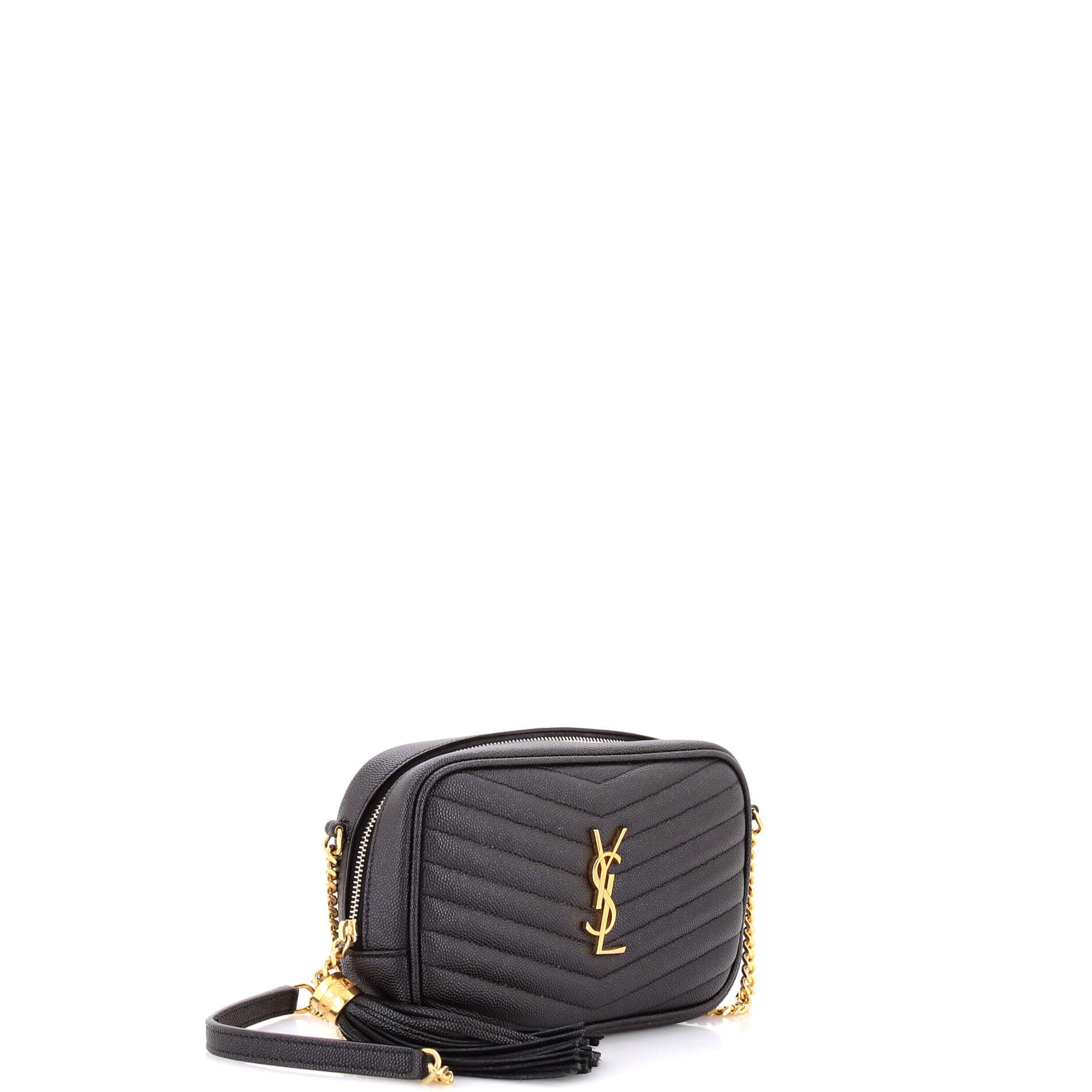LouLou Crossbody Bag Matelasse Chevron Leather Mini