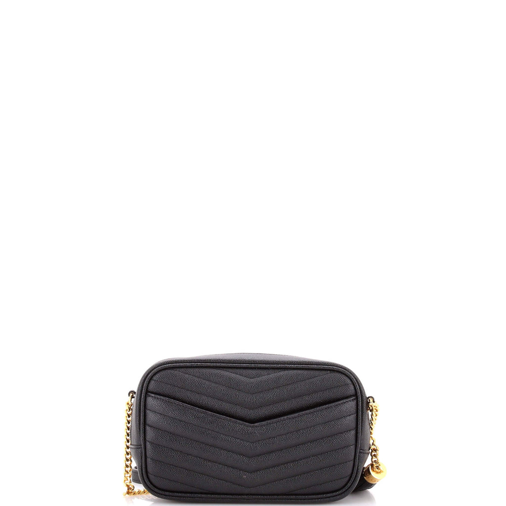 LouLou Crossbody Bag Matelasse Chevron Leather Mini