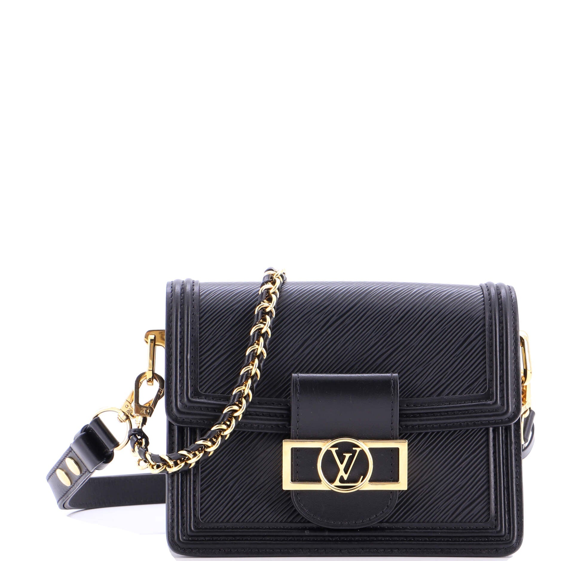 Dauphine Shoulder Bag Epi Leather Mini