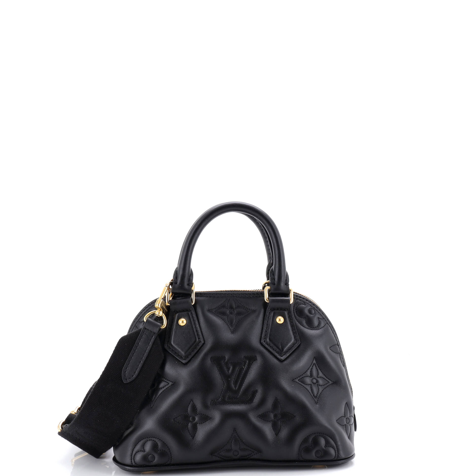 Alma Handbag Bubblegram Leather BB